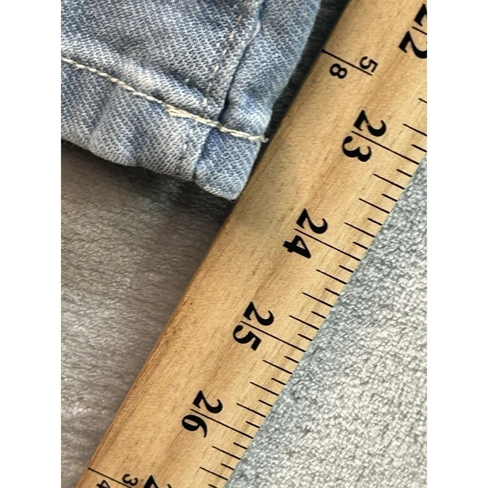 D. Jeans Womens Sz 14 Designer Blue Jeans Wide‎ Leg Crop Light Wash Ladies Pants
